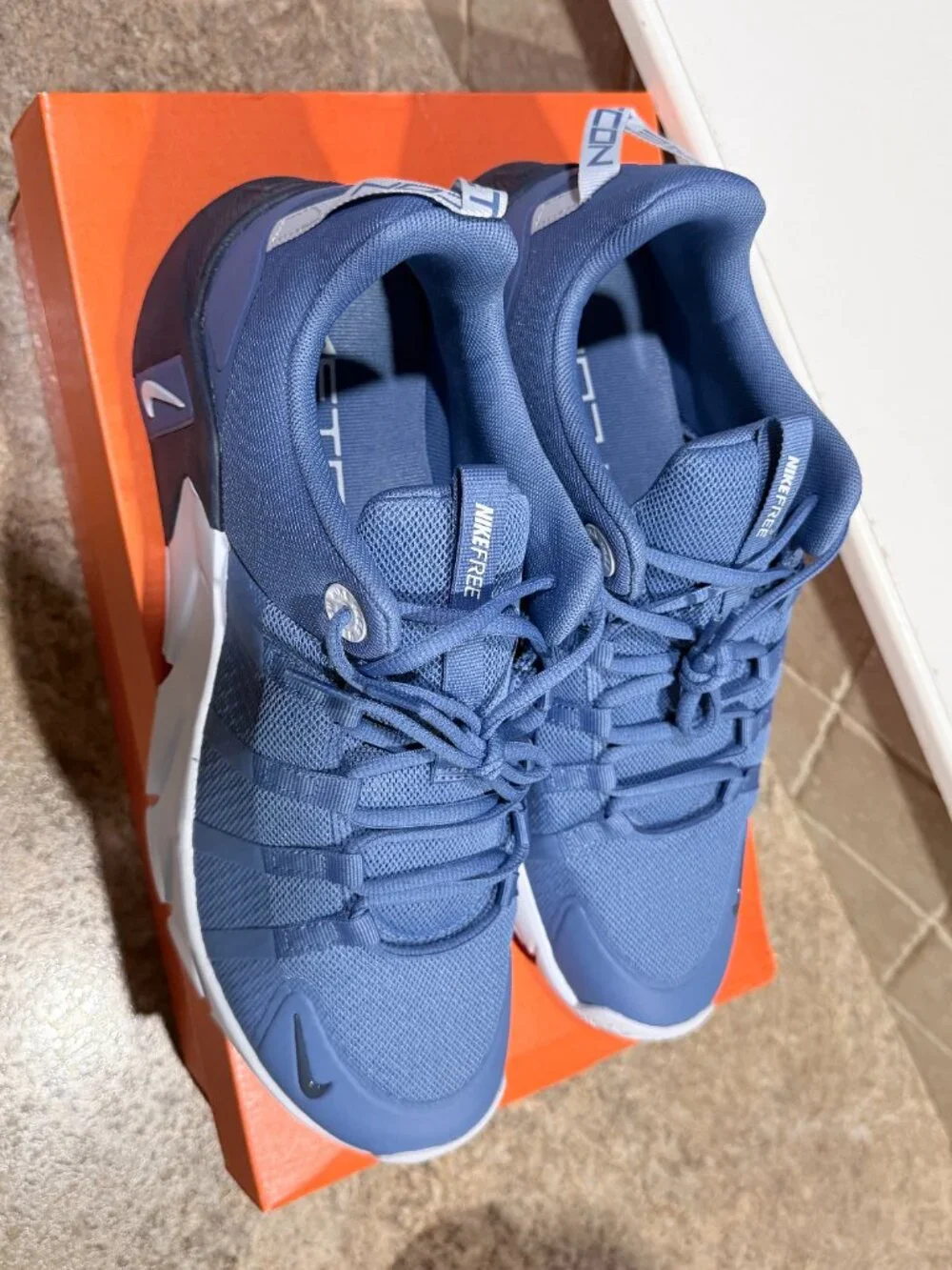 Nike Free Metcon 7 Training Shoes – Indigo Storm / Football Grey – NIB Size 12.5